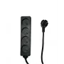 MicroConnect MC-PS040150FRB 4 lizdų ilgintuvas 1.5 m, juodas