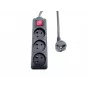 Microconnect MC-PSOO030150FRB ilginimo laidas 1.5 m 3 AC lizdai Vidaus juoda