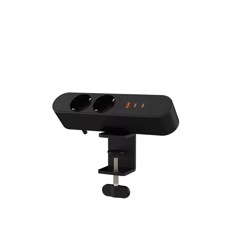 Kelių lizdų kištukinis tinklo lizdas MicroConnect MC-MDPS-EU2-67W – 2 lizdai, 67 W bendra galia