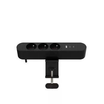MicroConnect MC-MDPS-FR3-30W kištukinis lizdas 3 lizdai 30 W stalinis