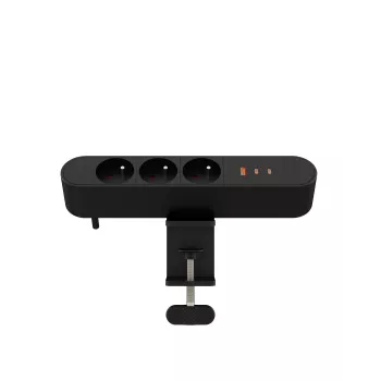 Maitinimo lizdas stalinis MicroConnect MC-MDPS-FR3-67W — 3 lizdai, 67 W
