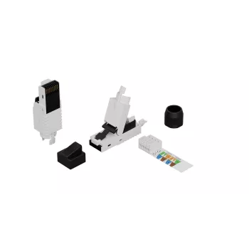 Lanview LVN125445-CAT6A-UTP RJ45 kištukas Cat6a U/FTP kabeliams