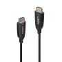 HDMI kabelis Lindy 38513 30m HDMI A tipo kištukas 2.1 48 Gbit/s juodas