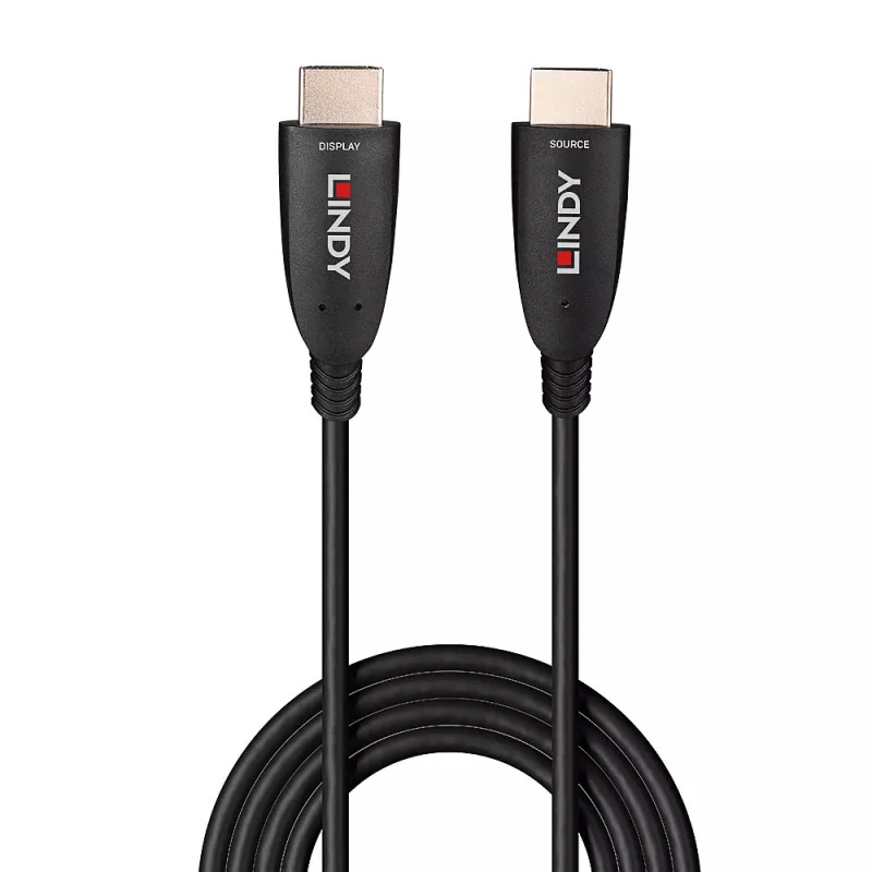 HDMI kabelis Lindy 38513 30m HDMI A tipo kištukas 2.1 48 Gbit/s juodas
