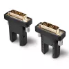 Lindy 70 m pluoštinis hibridinis Micro-HDMI 18G kabelis su nuimamomis HDMI ir DVI jungtimis