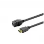 HDMI moteriškas keystone įdėklas VivoLink PROKEYHDMIFM2B juodas, HDMI lizdo modulis sieninėms plokštėms ir pataisų skydams