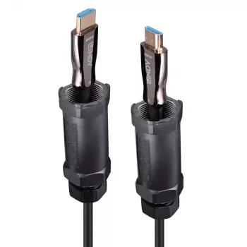 HDMI kabelis Lindy 38527 10 m HDMI Type A kištukas–kištukas HDMI 2.1 48 Gbit/s auksuoti kontaktai juodas