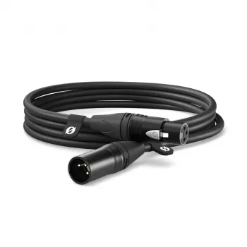 RØDE XLR3M garso kabelis 3 m XLR juodas Kištukas Į Lizdą