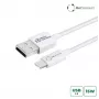 MicroConnect ECO-LIGHTNING1 1m baltas USB-A – Lightning laidas