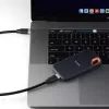 USB-C į USB-C 3.2 Gen 2 laidas ALOGIC FUSCC2-SGR 2 m 10 Gbit/s juodai pilkas