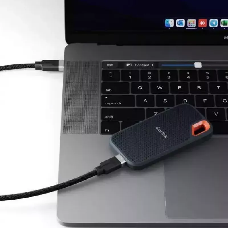 USB-C į USB-C 3.2 Gen 2 laidas ALOGIC FUSCC2-SGR 2 m 10 Gbit/s juodai pilkas