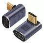 USB-C adapteris TECHLY IADAP-USB4C-40G — USB-C į USB4, 40 Gbps duomenų perdavimas
