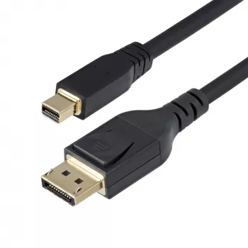 StarTech.com 10ft (3 m) Mini DisplayPort į DisplayPort 1.4 laidas – 8K 60Hz / 4K 120Hz HBR3 HDR, UHD mDP į DP 1.4 laidas, itin didelės raiškos monitoriaus / vaizdo laidas