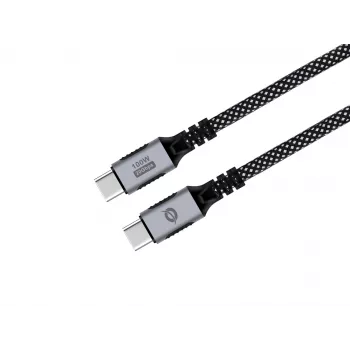 USB-C į USB-C laidas CONCEPTRONIC ETTA07B20 — USB 3.2 Gen 2x2, 2 m, 20 Gbps, PD 3.0 100W, 4K@60Hz, E-mark