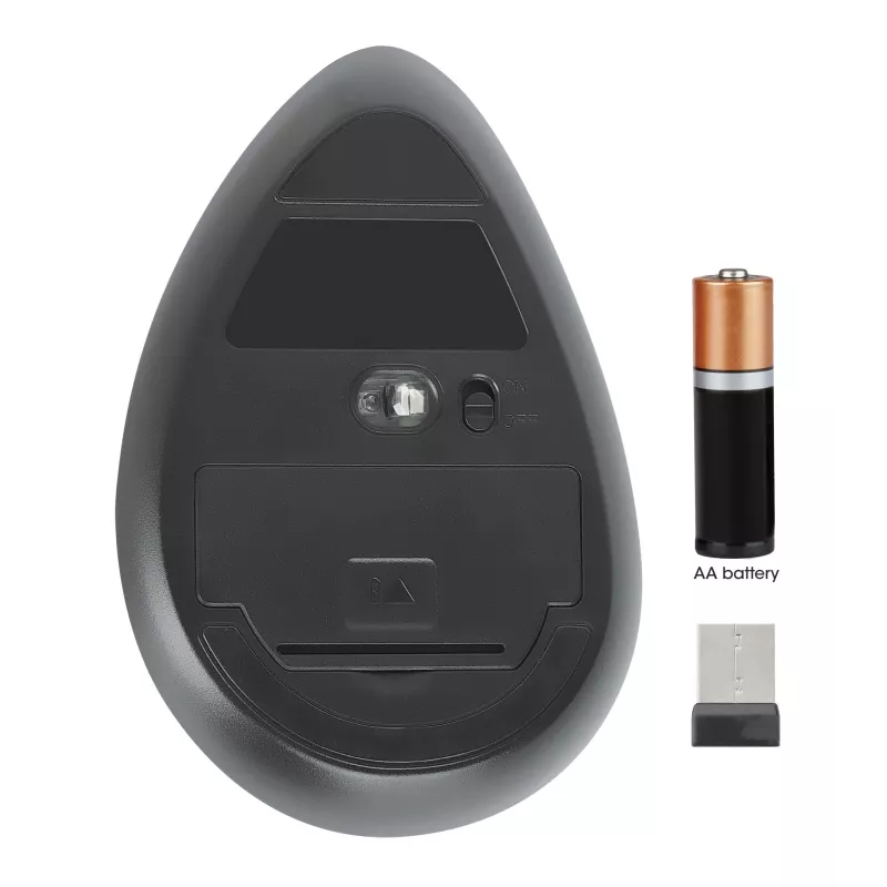 Belaidė vertikali ergonominė pelė Manhattan 190336, RF, dešinei rankai