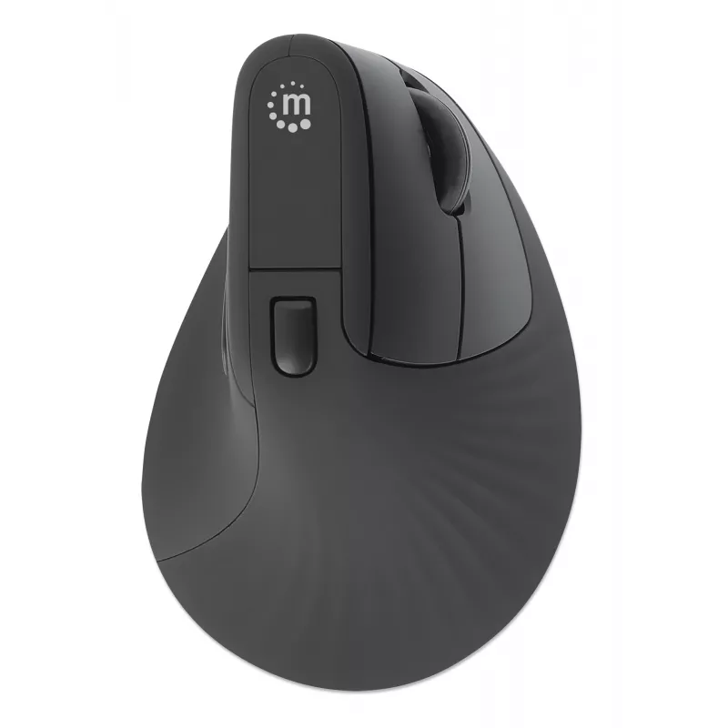 Belaidė vertikali ergonominė pelė Manhattan 190336, RF, dešinei rankai