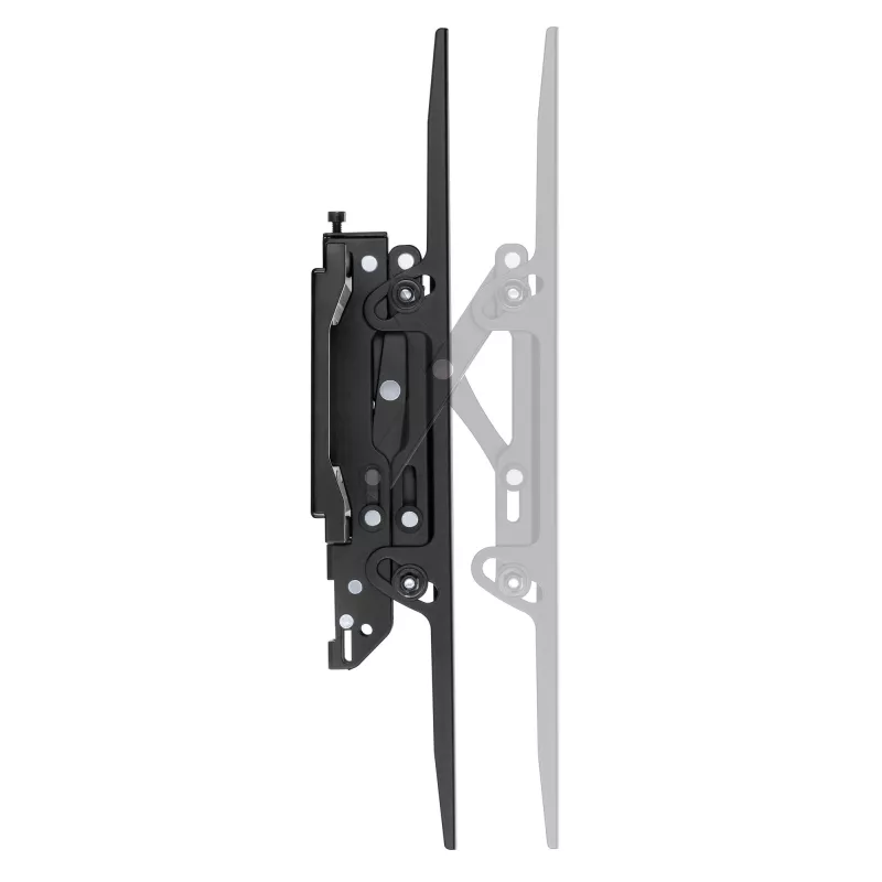 Manhattan TV ir monitorių laikiklis sieninis nuo vagystės 43-100 juodas VESA 200x200 iki 800x400 mm, max 75 kg
