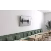 Manhattan TV ir monitorių laikiklis sieninis nuo vagystės 43-100 juodas VESA 200x200 iki 800x400 mm, max 75 kg