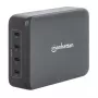 Kroviklis Manhattan Keturi USB-C PD Prievadai 140W vienam prievadui 240W bendra
