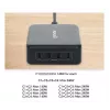 Kroviklis Manhattan Keturi USB-C PD Prievadai 140W vienam prievadui 240W bendra