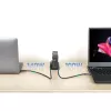 Kroviklis Manhattan Keturi USB-C PD Prievadai 140W vienam prievadui 240W bendra