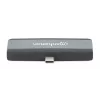 Manhattan 190404 USB-C PD į HDMI 4 viename mobilioji doko stotis, USB 3.2 Gen 2, 10 Gbit/s, 4K, 100 W PD, pilka