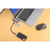 Manhattan 190404 USB-C PD į HDMI 4 viename mobilioji doko stotis, USB 3.2 Gen 2, 10 Gbit/s, 4K, 100 W PD, pilka