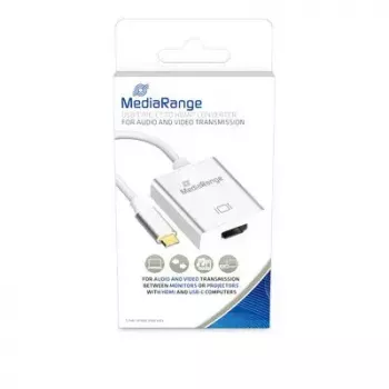 USB grafikos adapteris MediaRange MRCS194 4096 x 3112 sidabrinis