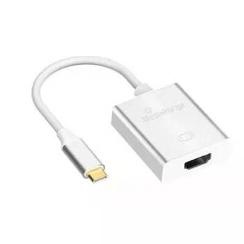 USB grafikos adapteris MediaRange MRCS194 4096 x 3112 sidabrinis