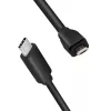 LogiLink CU0196 USB 2.0 kabelis 0,5 m USB-C – Micro-USB B juodas