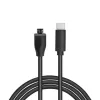 LogiLink CU0196 USB 2.0 kabelis 0,5 m USB-C – Micro-USB B juodas