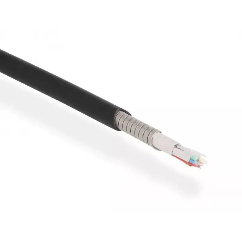Aktyvus optinis HDMI kabelis DELOCK 8K 60 Hz 30 m su metaliniu šarvavimu, HDMI A tipo kištukas-kištukas, 48 Gbit/s, paauksuoti kontaktai