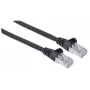 Intellinet tinklo jungiamasis kabelis Cat6, 5 m, juodas, varis, S/FTP, LSOH / LSZH, PVC, RJ45, paauksuoti kontaktai, be užkabinimo, su apsauginiu gaubteliu, garantija visam laikui
