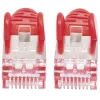 Intellinet tinklo jungiamasis kabelis, Cat6, 10 m, raudonas, varinis, S/FTP, LSOH/LSZH, PVC, RJ45, auksuoti kontaktai, be užkliuvimo, su apsauginiu gaubtu, viso gyvenimo garantija