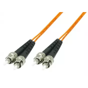 Microconnect FIB110002 šviesolaidinis kabelis 2 m ST oranžinis