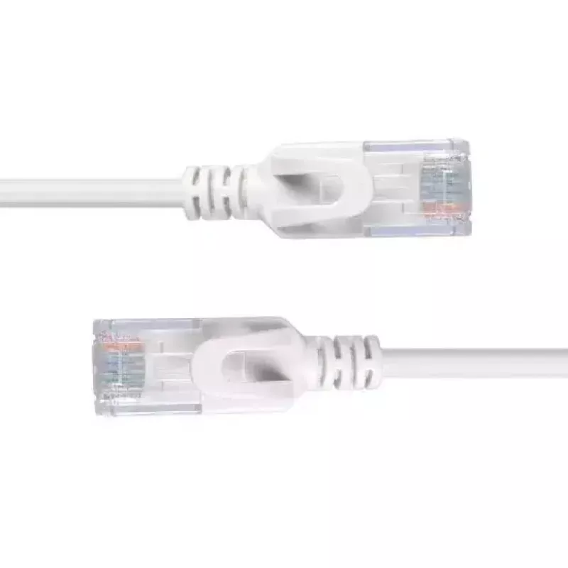 Lindy 2 m Cat.6A U/UTP itin plonas tinklo kabelis, pilkas