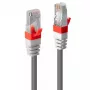 Tinklo kabelis Lindy 3m Cat.6A S/FTP LSZH RJ-45 Pilka