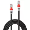 Tinklo kabelis Lindy Cat.6 (A) SSTP / S/FTP PIMF Premium RJ-45 15m Juodas