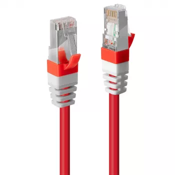 Tinklo kabelis Lindy Cat.6 (A) SSTP / S/FTP PIMF 10m RJ-45 Raudonas
