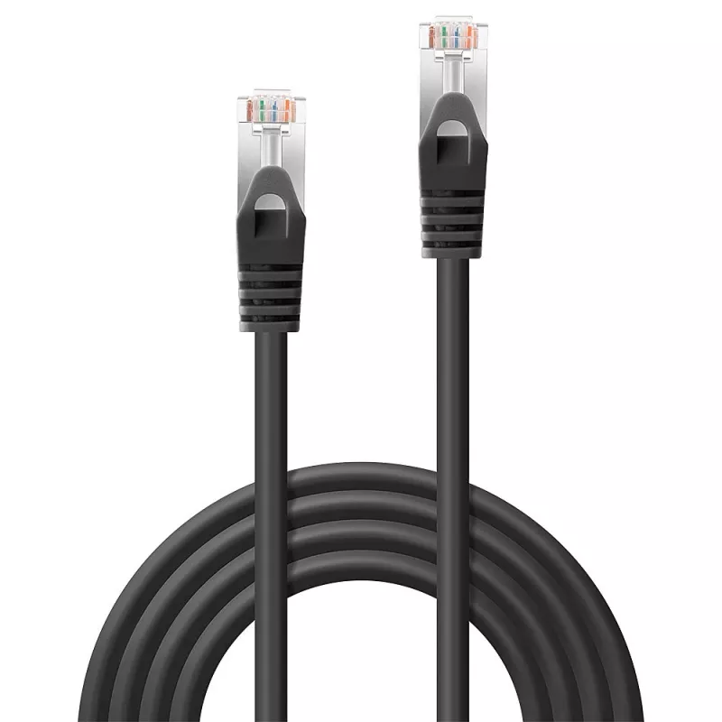 Lindy 48383 tinklo kabelis Cat5e F/UTP (FTP) 3 m juodas