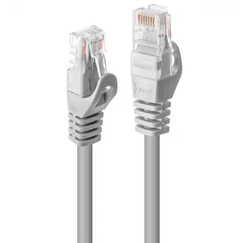 Lindy 48408 tinklo kabelis pilka 3 m Cat5e U/UTP (UTP)