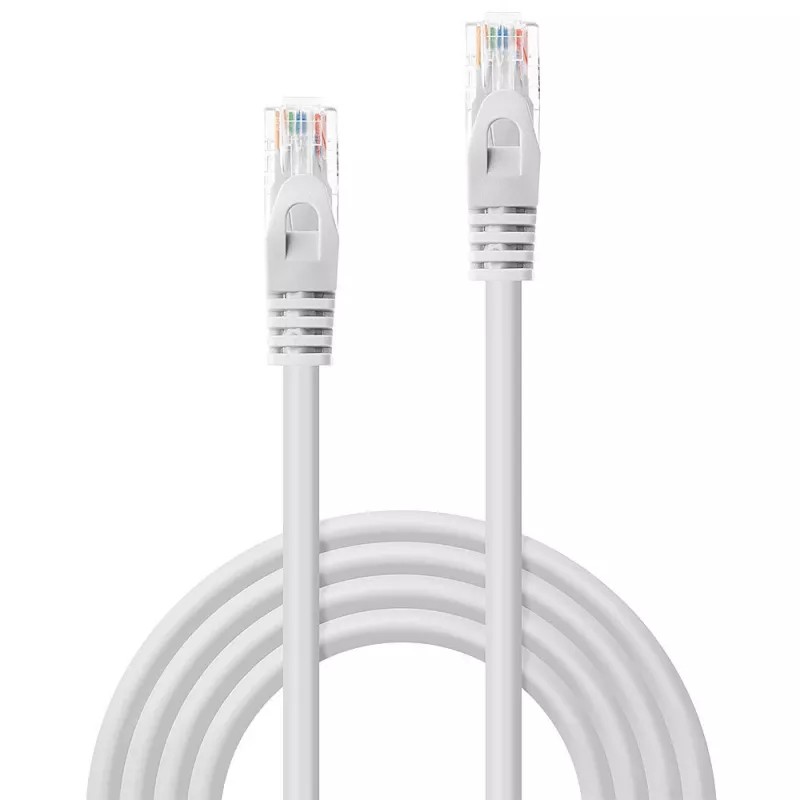 Lindy 48205 tinklo kabelis baltas 5 m Cat6 U/UTP (UTP)