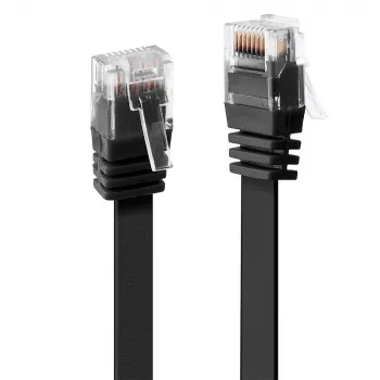 Lindy 47525 tinklo kabelis 10 m Cat6 U/UTP (UTP) juodas