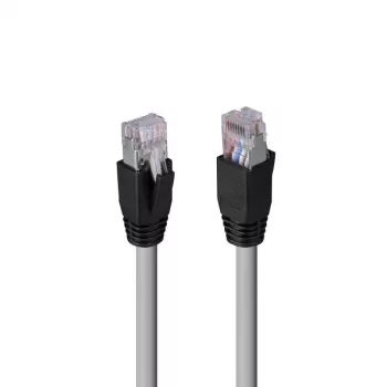 Tinklo kabelis Lindy Cat.6A U/FTP LSZH, vientisa gysla, 60 m, pilka, RJ-45