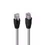 Tinklo kabelis Lindy Cat.6A U/FTP LSZH, vientisa gysla, 60 m, pilka, RJ-45