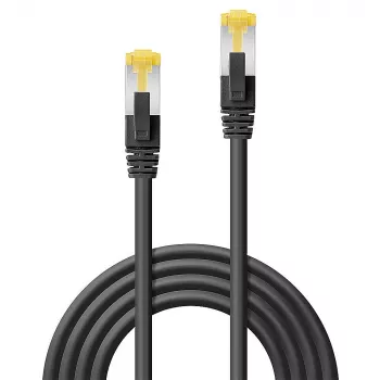 Lindy 47624 tinklo kabelis Cat6a U/UTP 1 m juodas