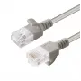 Tinklo kabelis Microconnect V-UTP6015-SLIM RJ45 Cat5e 15m Pilka