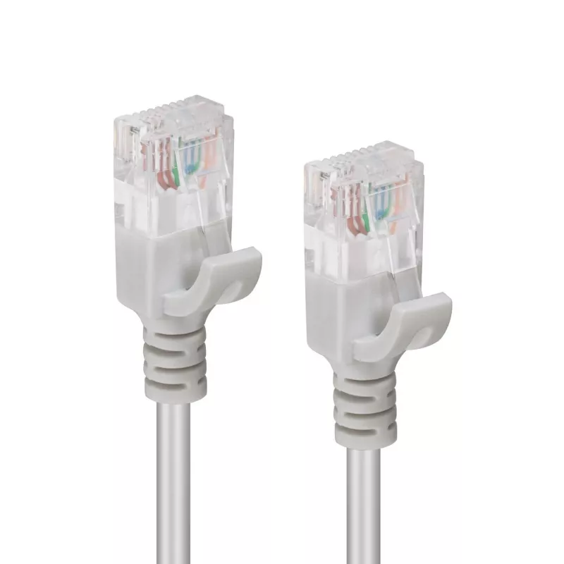 Tinklo kabelis Microconnect V-UTP6015-SLIM RJ45 Cat5e 15m Pilka