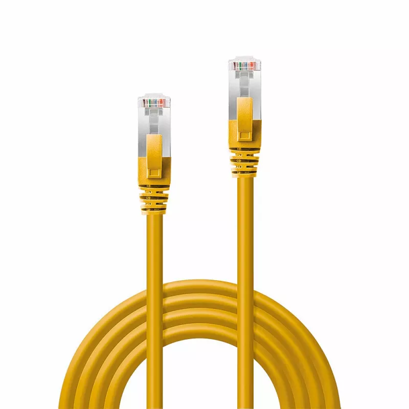Lindy 47860 tinklo kabelis geltonas 0,3 m Cat6a S/FTP (S-STP)