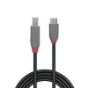 Lindy 0,5m USB 3.2 Type C į B laidas 5Gbps juodas